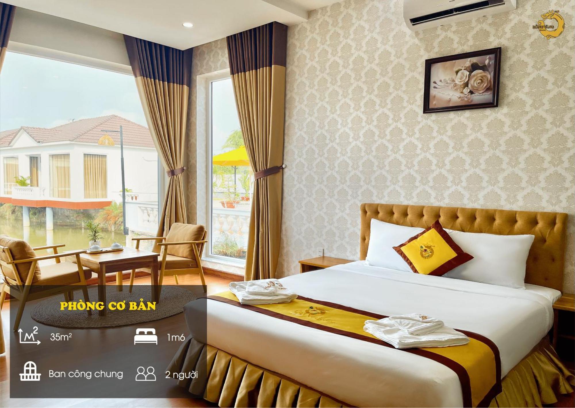 Rong Vang Resort Tri Ton Eksteriør billede